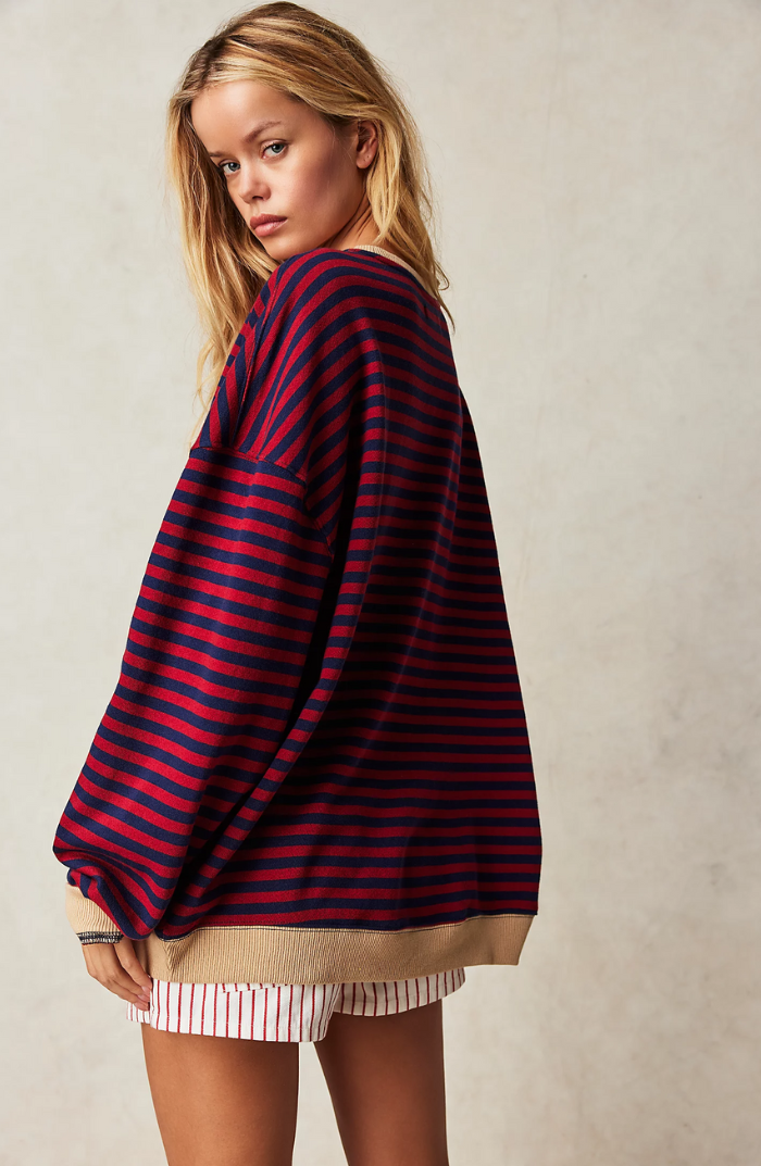 SOPHIE | STRIPED PULLOVER