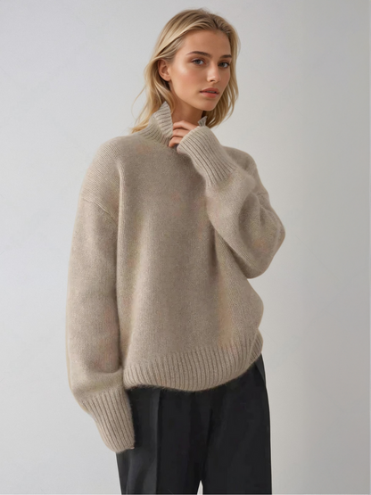 LENA |  COMFORTABLE TURTLENECK SWEATER