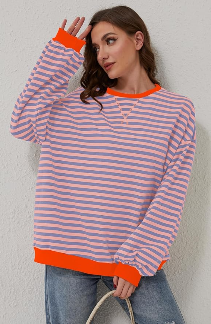 SOPHIE | STRIPED PULLOVER