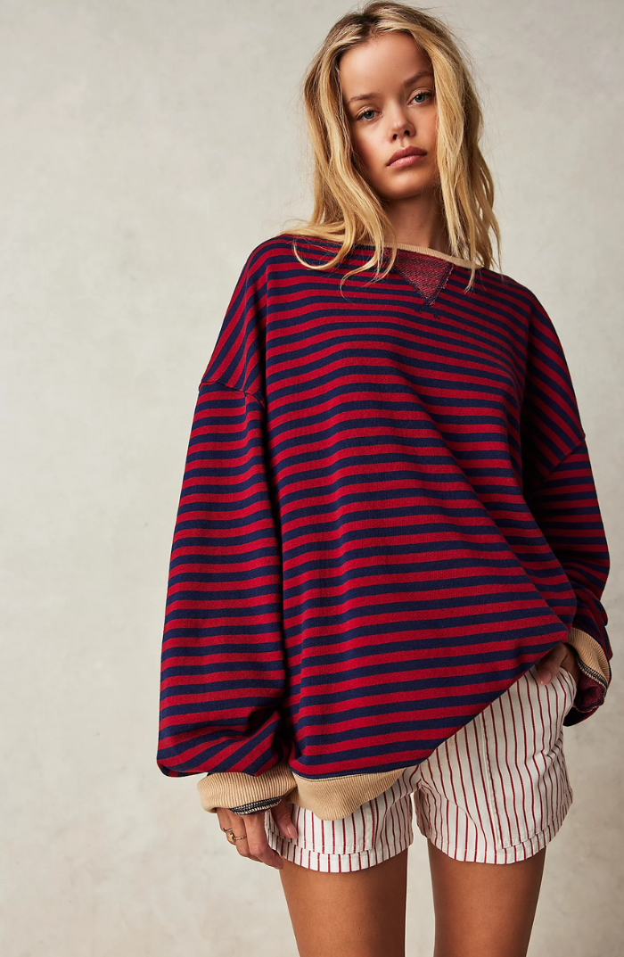 SOPHIE | STRIPED PULLOVER