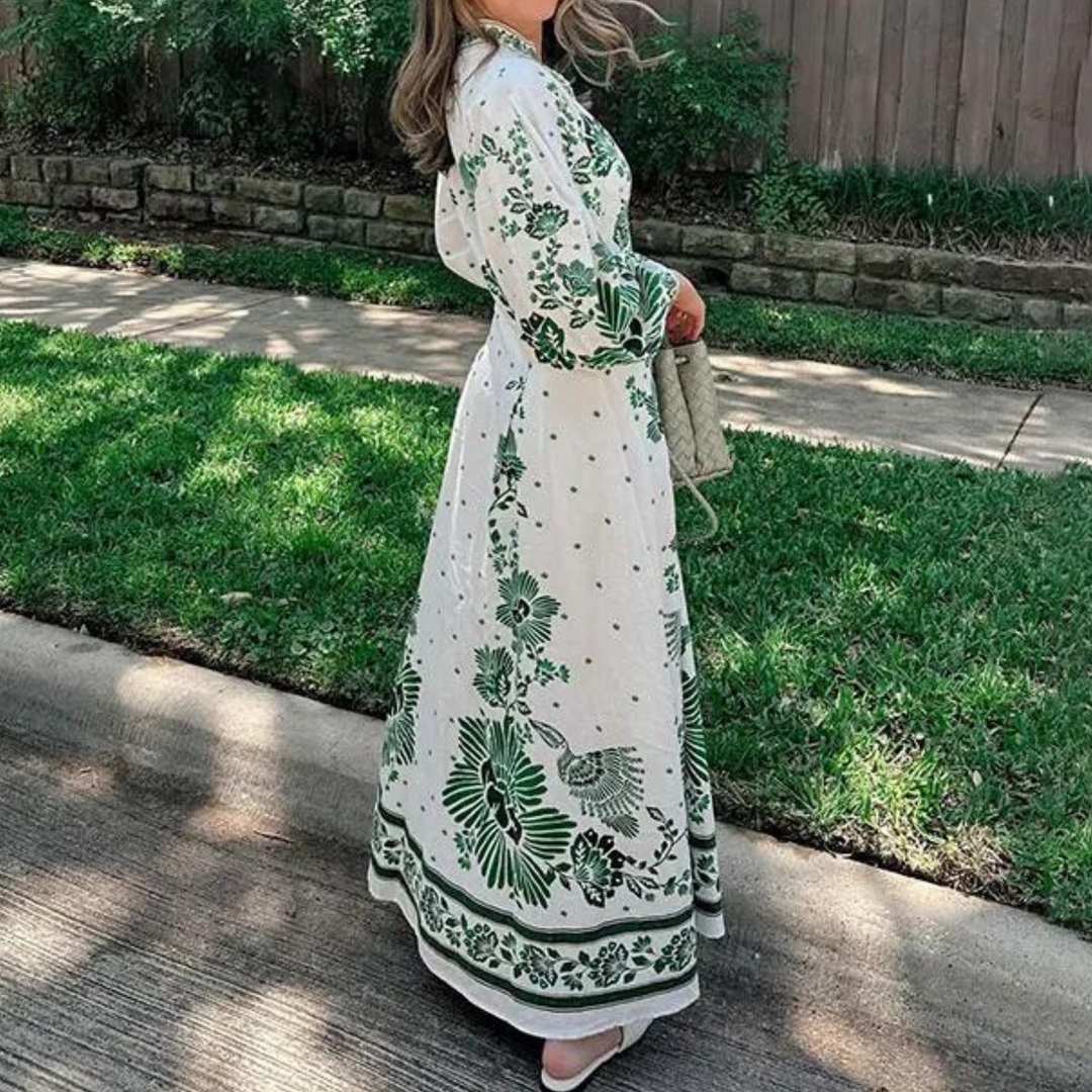 ZENDAYA | BOTANICAL MAXI DRESS