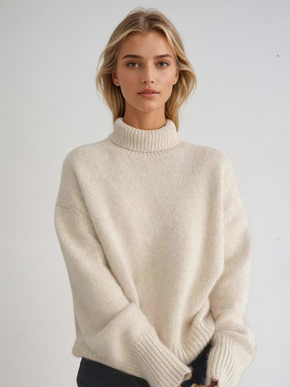 LENA |  COMFORTABLE TURTLENECK SWEATER