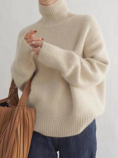 LENA |  COMFORTABLE TURTLENECK SWEATER