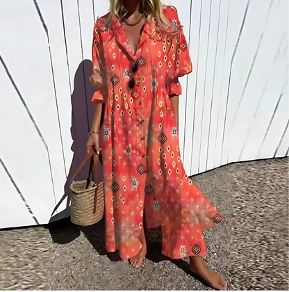 DOMINIQUE | BOHO CHIC MAXI DRESS