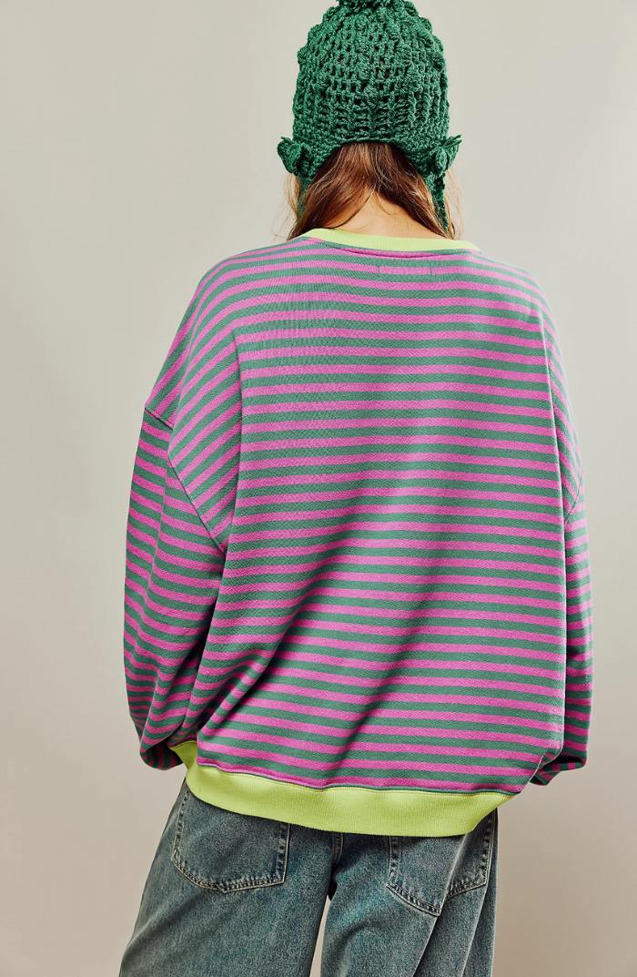 SOPHIE | STRIPED PULLOVER