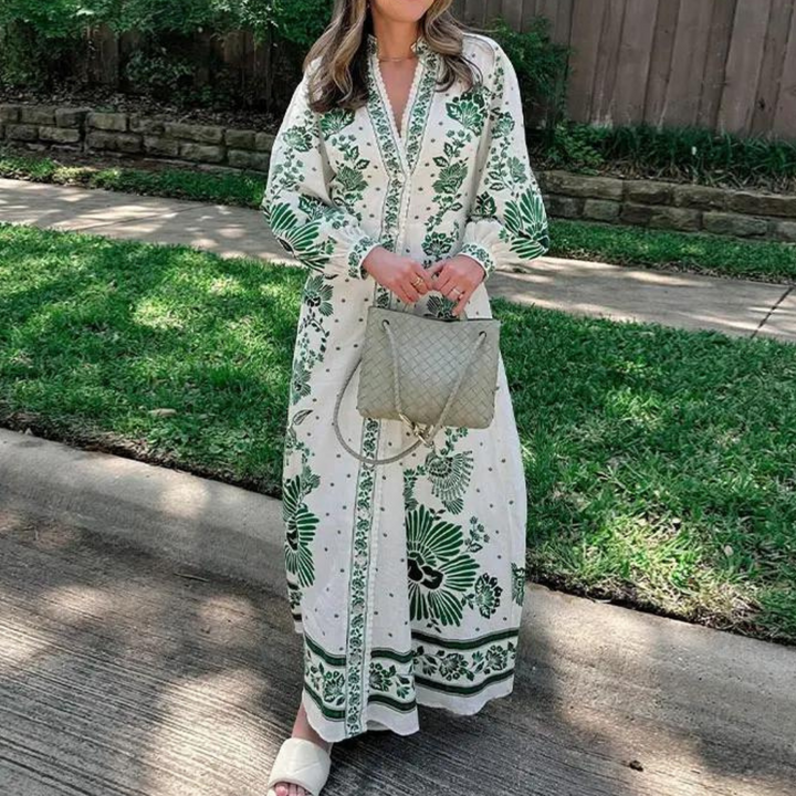 ZENDAYA | BOTANICAL MAXI DRESS