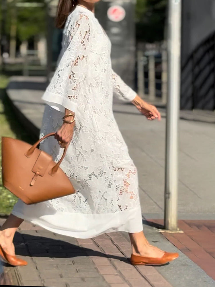 LINDA™ | COMFY LACE DRESS