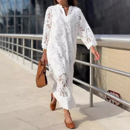 LINDA™ | COMFY LACE DRESS