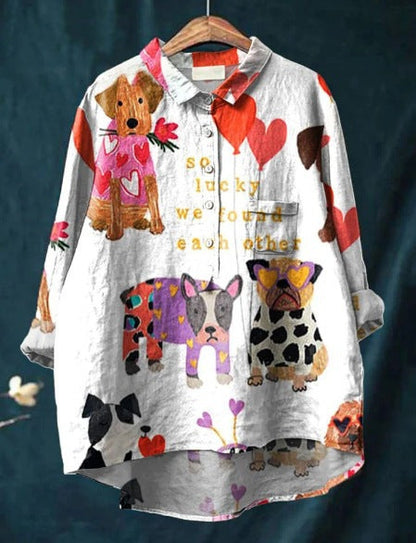 Rosie Dog Art Shirt