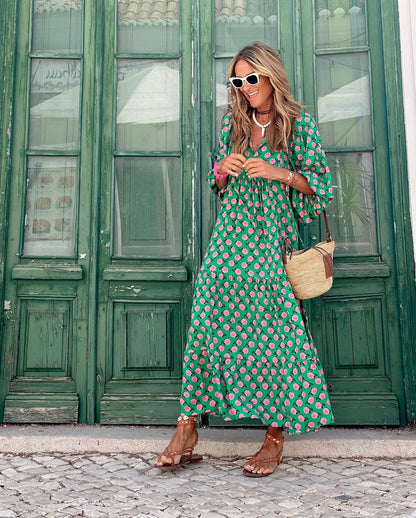 NIKI | BOHEMIAN MAXI DRESS