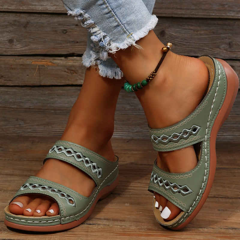 ALYSSON™ | WOMEN'S THICK ORTHOPEDIC SANDALS