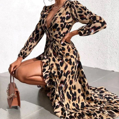 ABIGAIL | LEOPARD DRESS