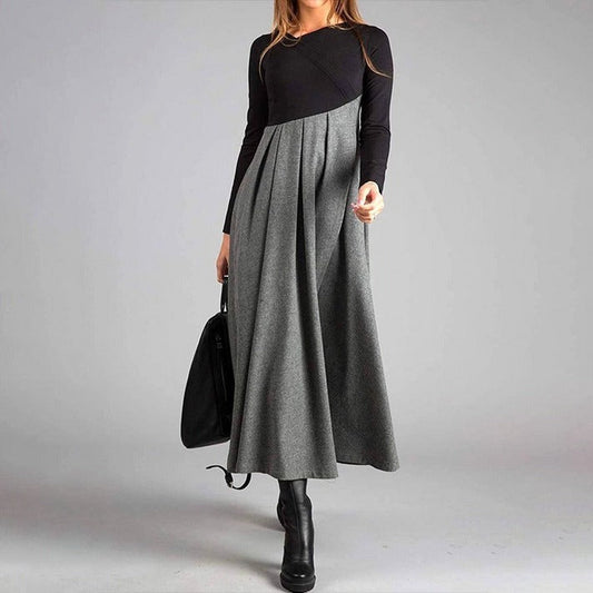 ESME | MAXI DRESS WITH LONG SLEEVES