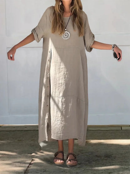 VERA | LINEN COTTON DRESS