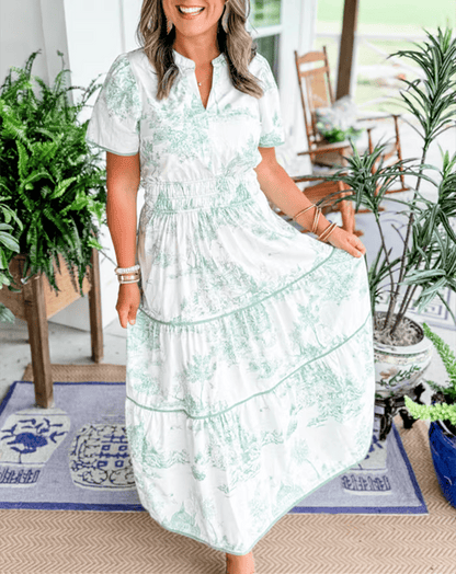 ELENIRE™ | CLASSIC CHARM MAXI DRESS