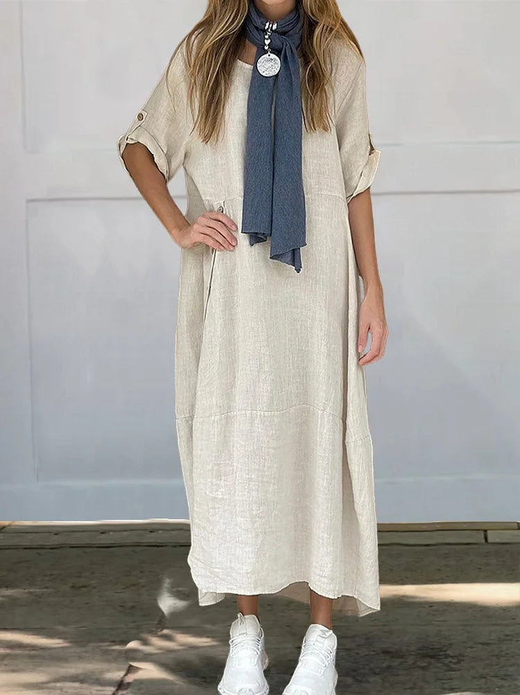 VERA | LINEN COTTON DRESS