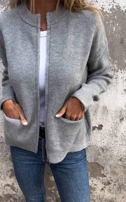 ODILE™ |  ZIP-KNIT JACKET